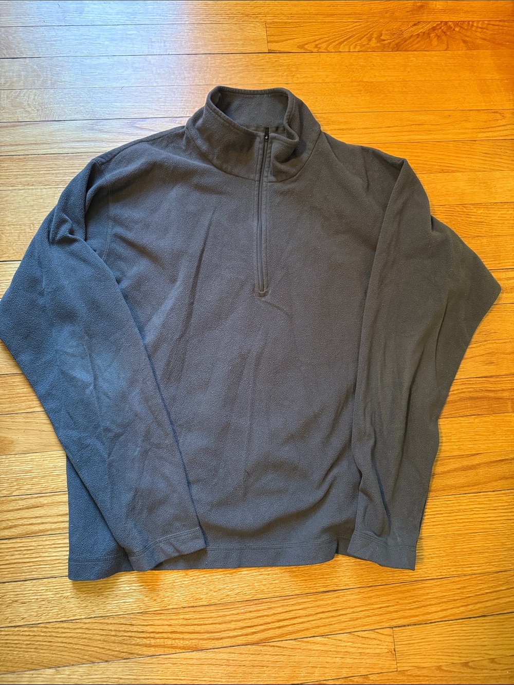 Cabela's Men's Charcoal Zip-Neck Fleece Pullover